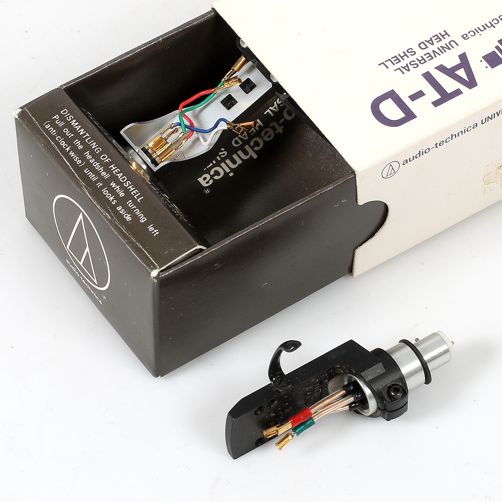 PICKUP SKAL, 2 st. Audio Technica AD-T och AT-LS3.