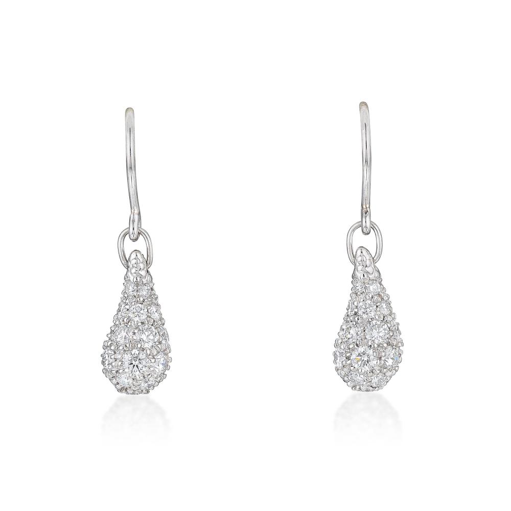 Tiffany & Co. Elsa Peretti "Teardrop" Diamond Earrings