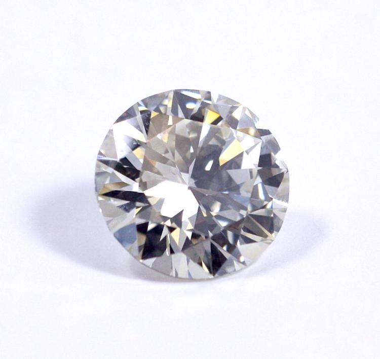 14.47ct Round Brilliant Cut Diamond, Unmounted