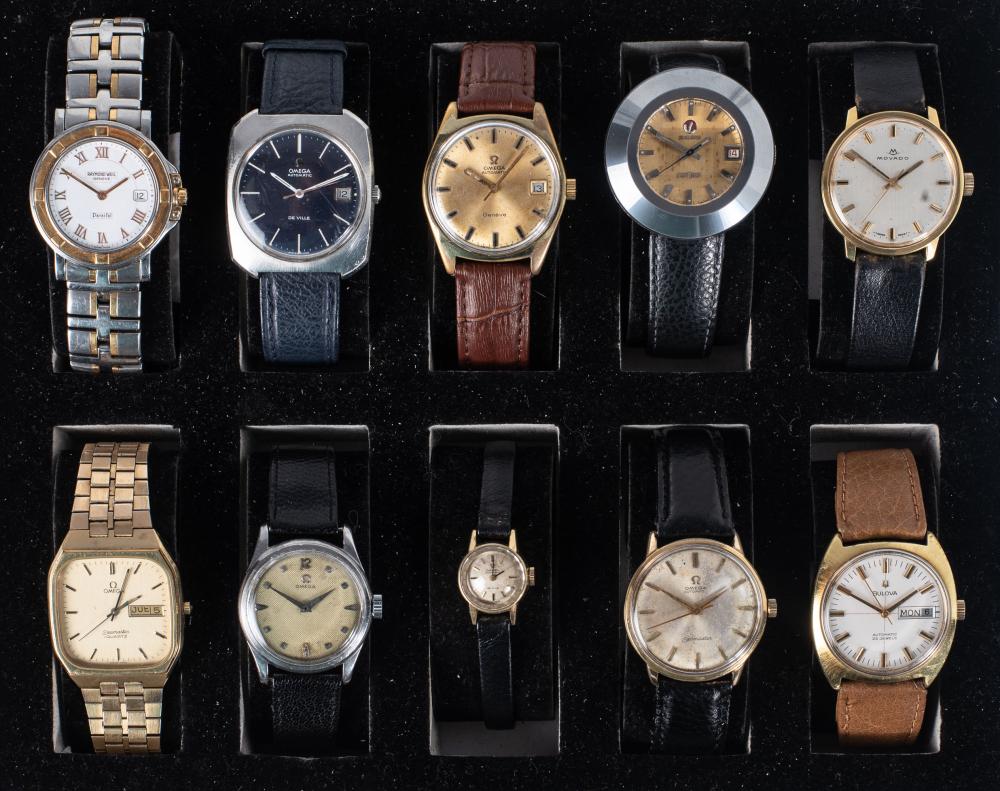 A MISCELLANEOUS COLLECTION OF GENTLEMAN'S AND LADY'S WATCHES