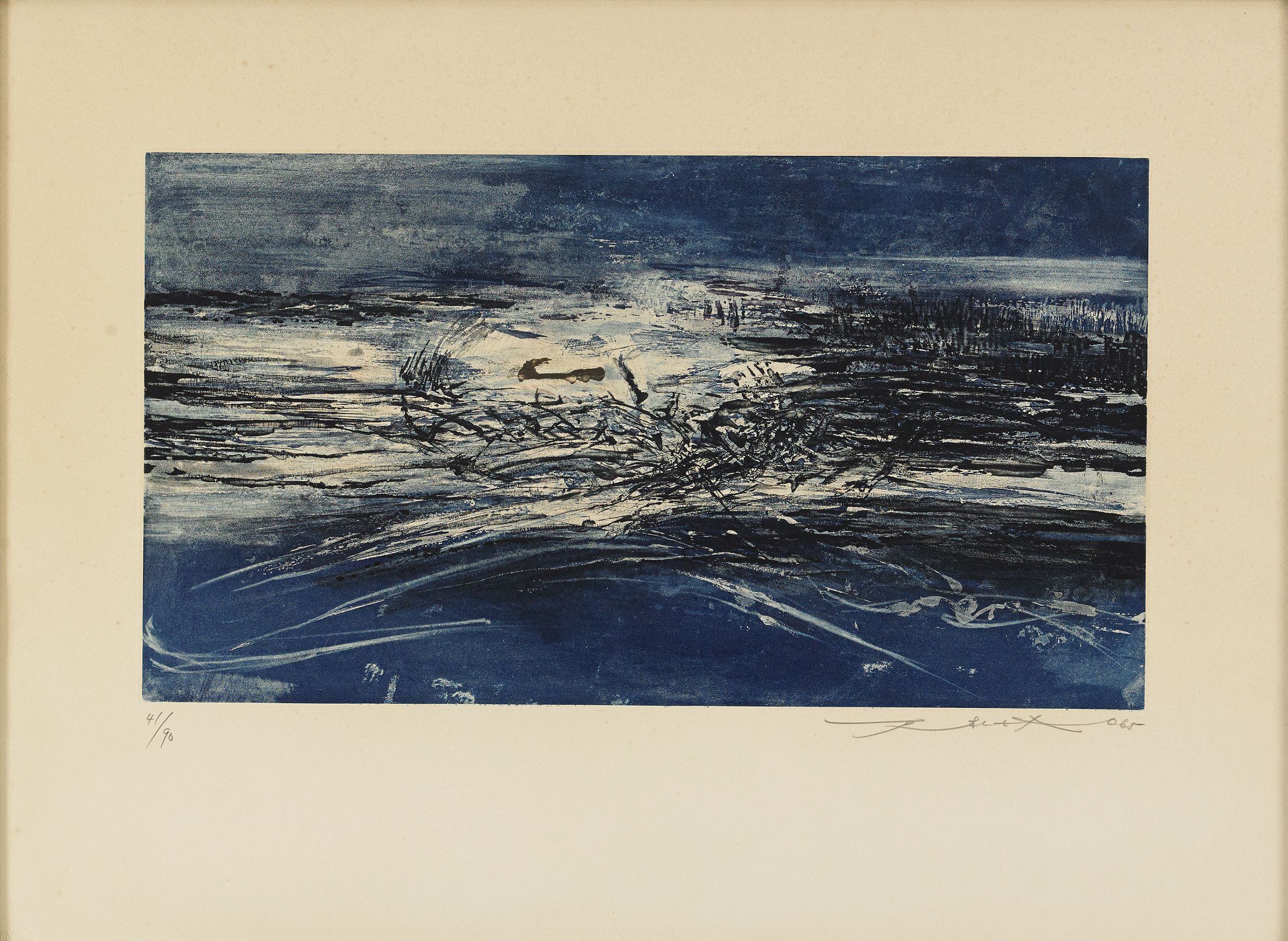 Zao Wou-Ki, Sans titre