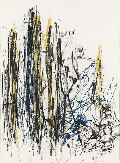 JOAN MITCHELL Trees.