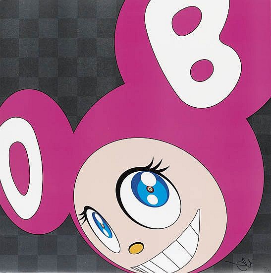 TAKASHI MURAKAMI And then and then and then and then and then (Pink).
