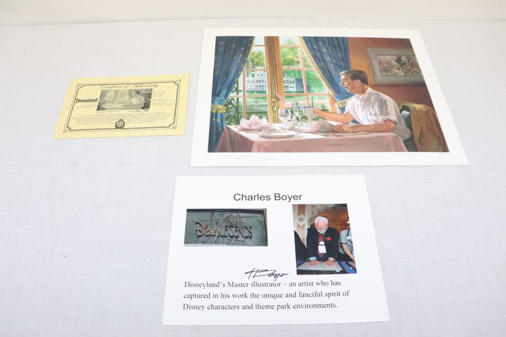 fine art print by Charles Boyer & B. L. Boyer, signed
