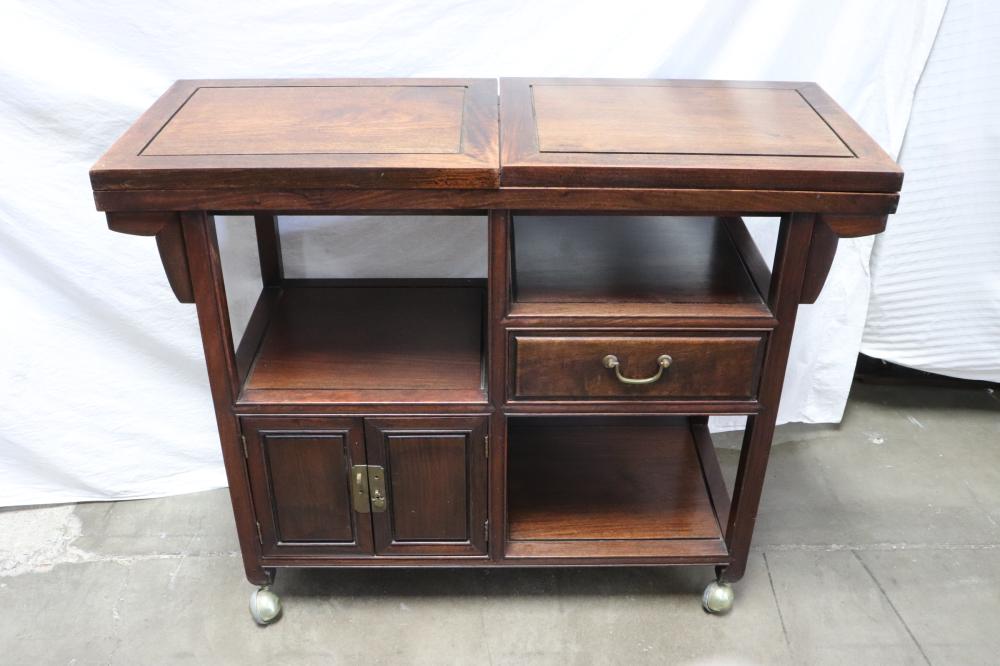 Chinese rosewood altar cabinet