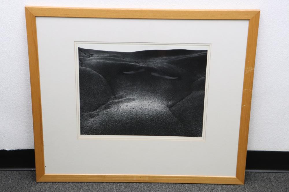 Gelatin silver print by Ansel Adams, signed