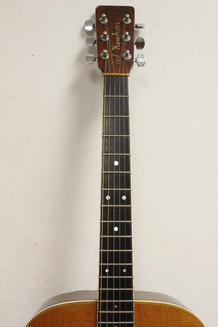 An important Martin acoustic guitar