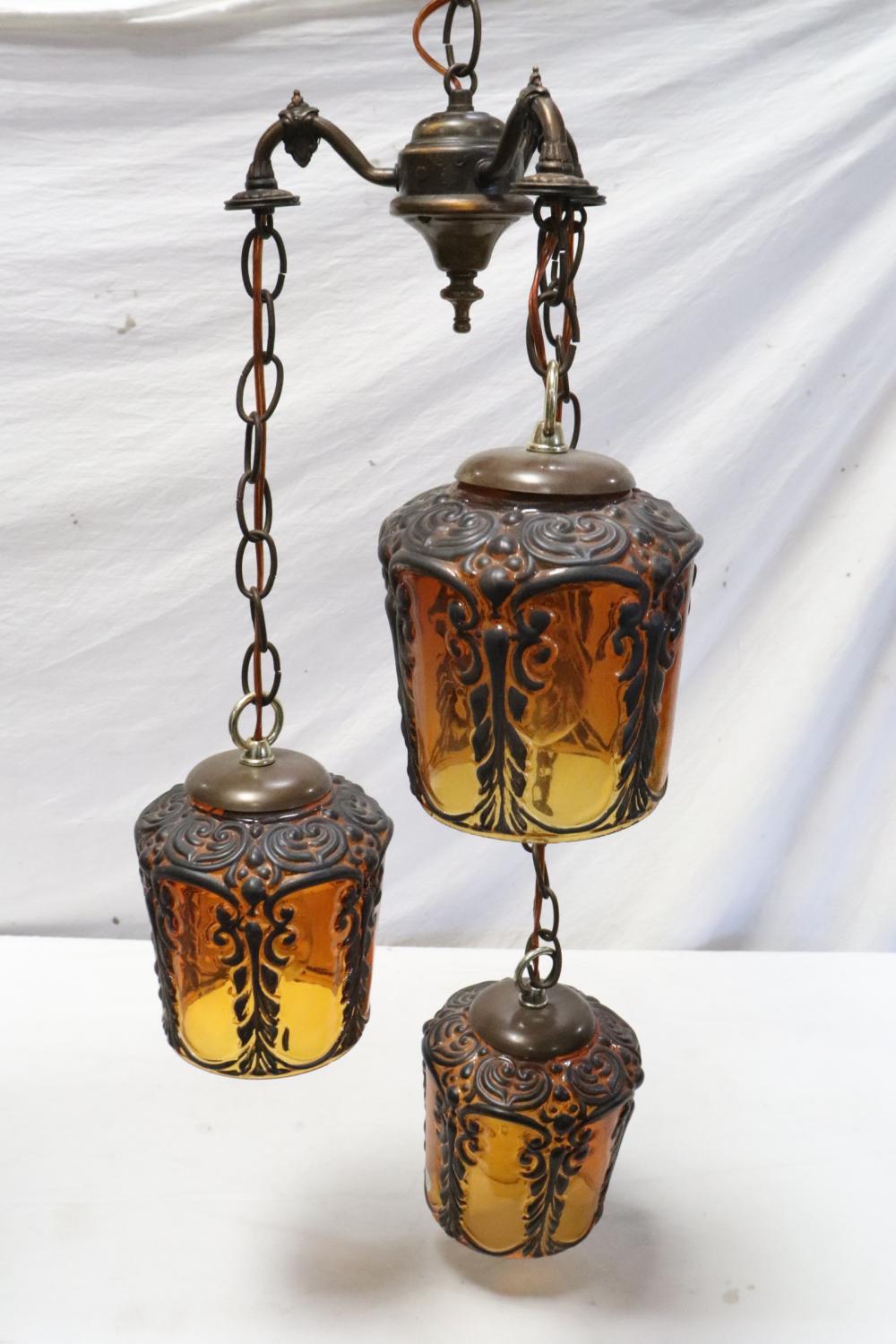 50's 3-lights ceiling light