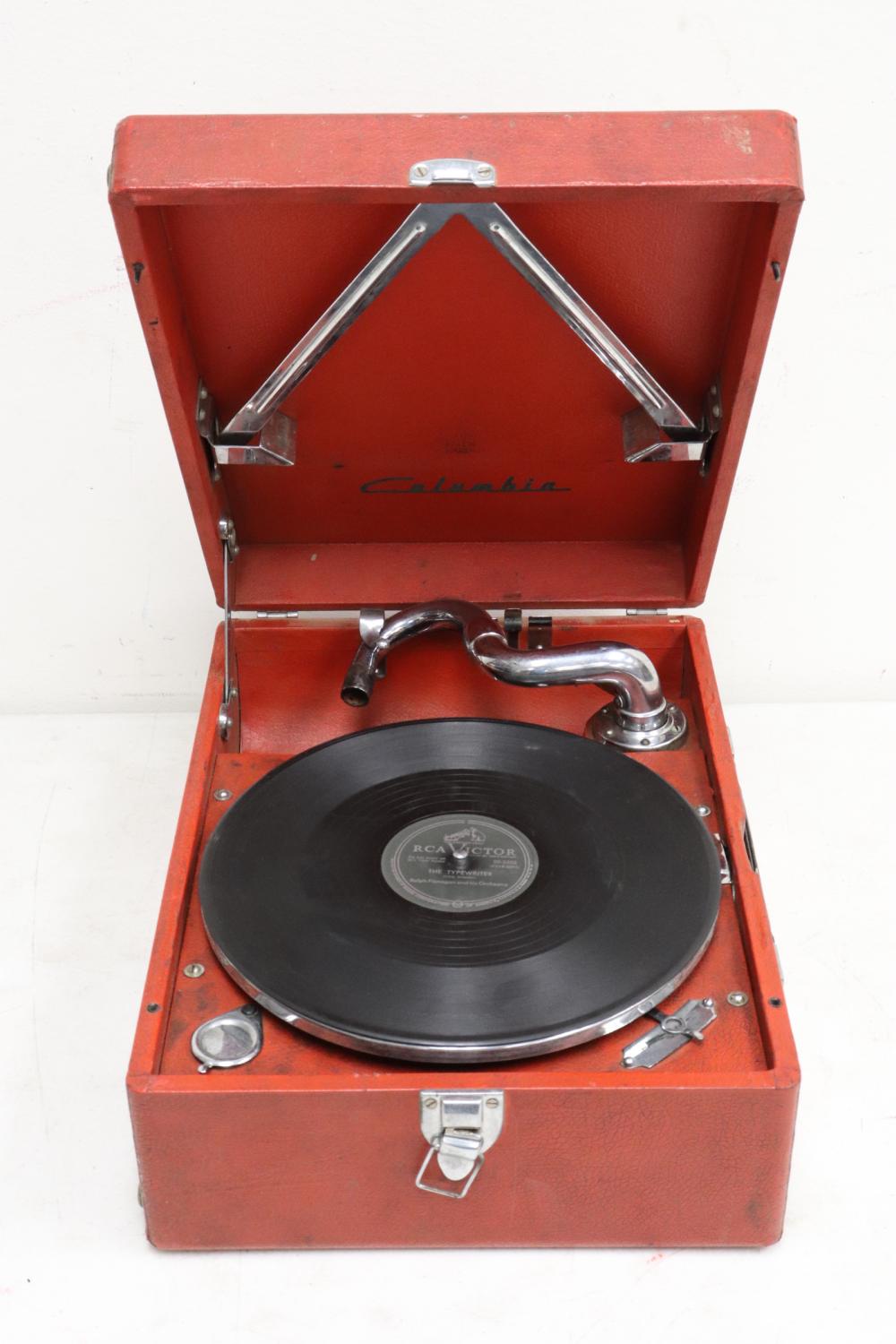 Vintage record player