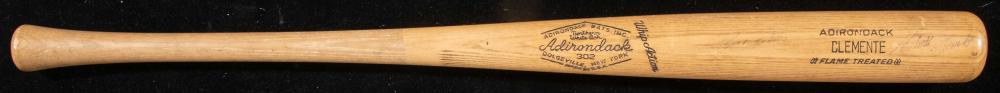 Rare Roberto Clemente autographed professional model...