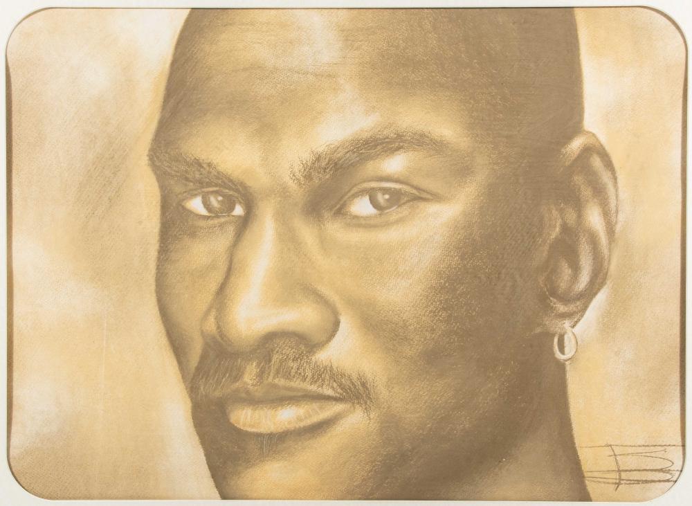 Michael Jordan original artwork.