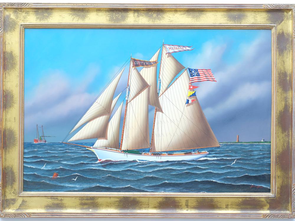 Jerome Howes (b.1955), oil on board.