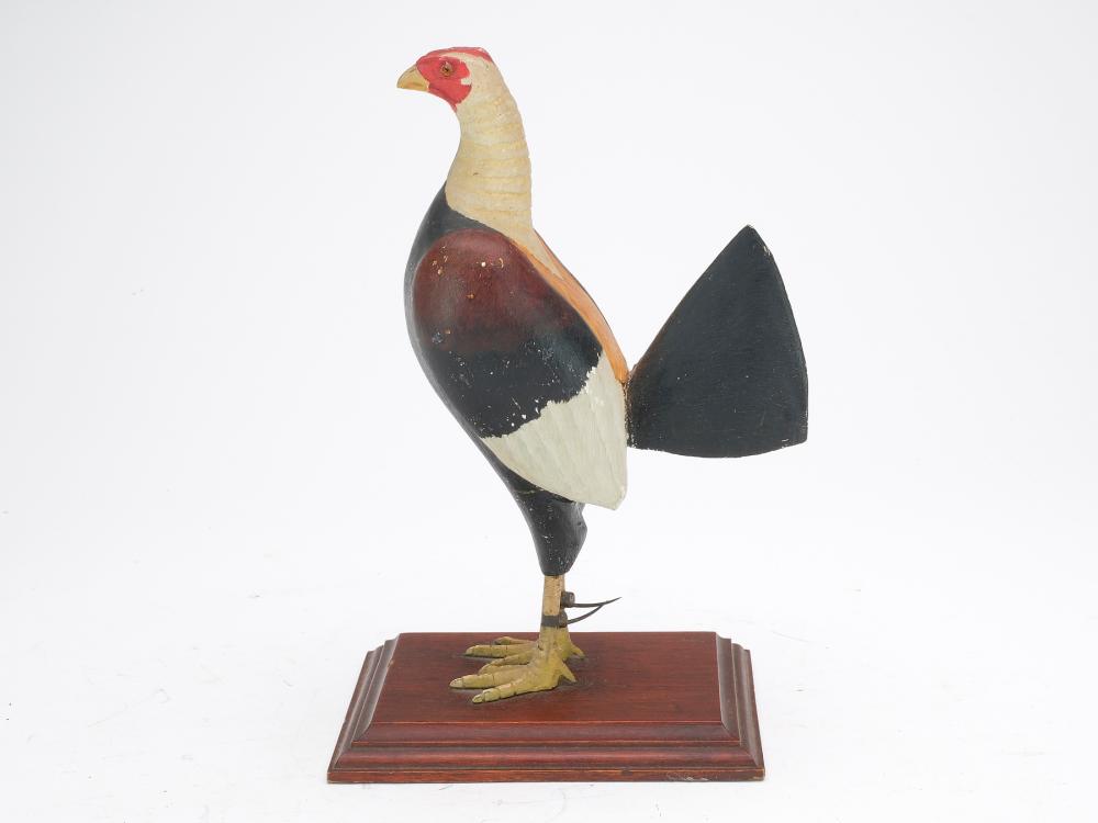 1/3 size fighting cock