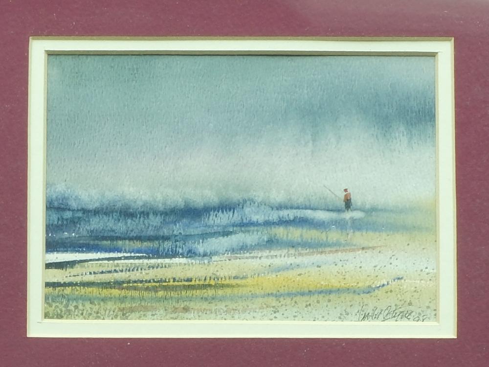 Anton Stetzko (1950 - 2015), group of four watercolor on paper.