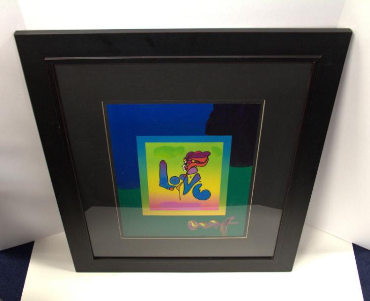 Peter Max Original Acrylic Painting