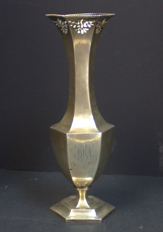 Sterling Silver Vase