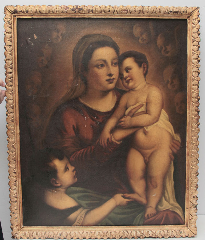Old Master Oil Painting on Canvas