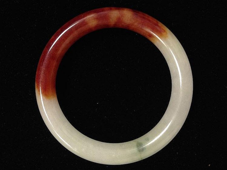 Chinese Natural Jade Bangle Bracelet Accessory Antique