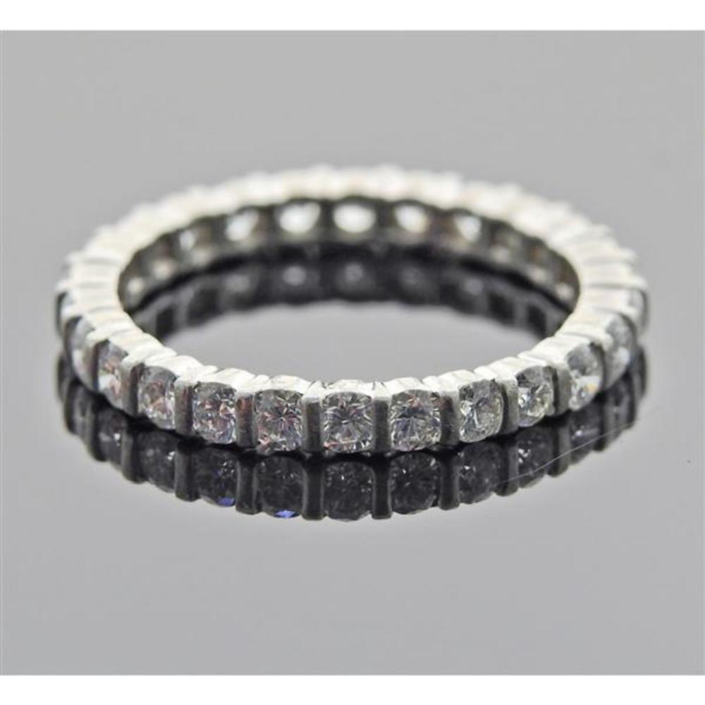 Tiffany & Co Platinum Diamond Eternity Band Ring