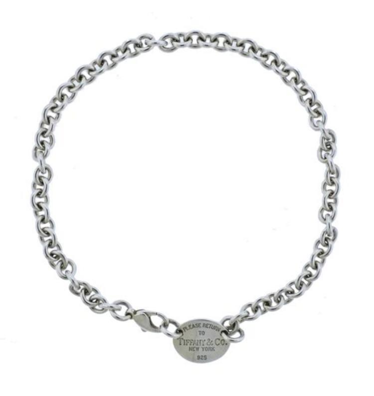 Tiffany & Co Return to Tiffany Sterling Heart Tag Necklace