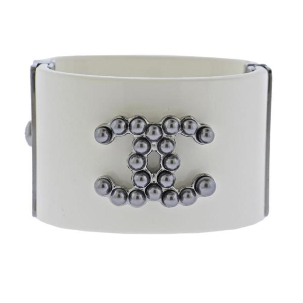 Chanel Costume CC Cuff Bracelet