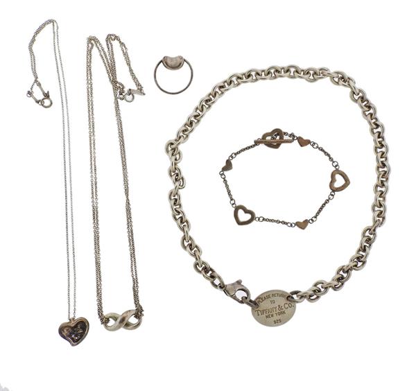 Tiffany & Co Sterling Silver Jewelry Lot
