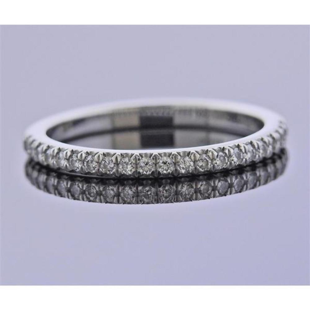 Tiffany & Co Platinum Diamond Band Ring