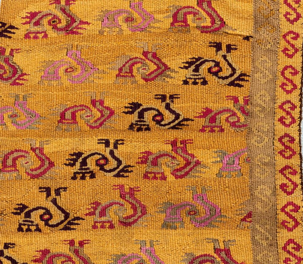 An Ornamental Border with Anthropomorphized Wave Motifs