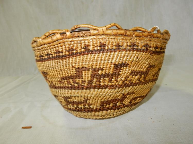 Nice hand woven Native American basket