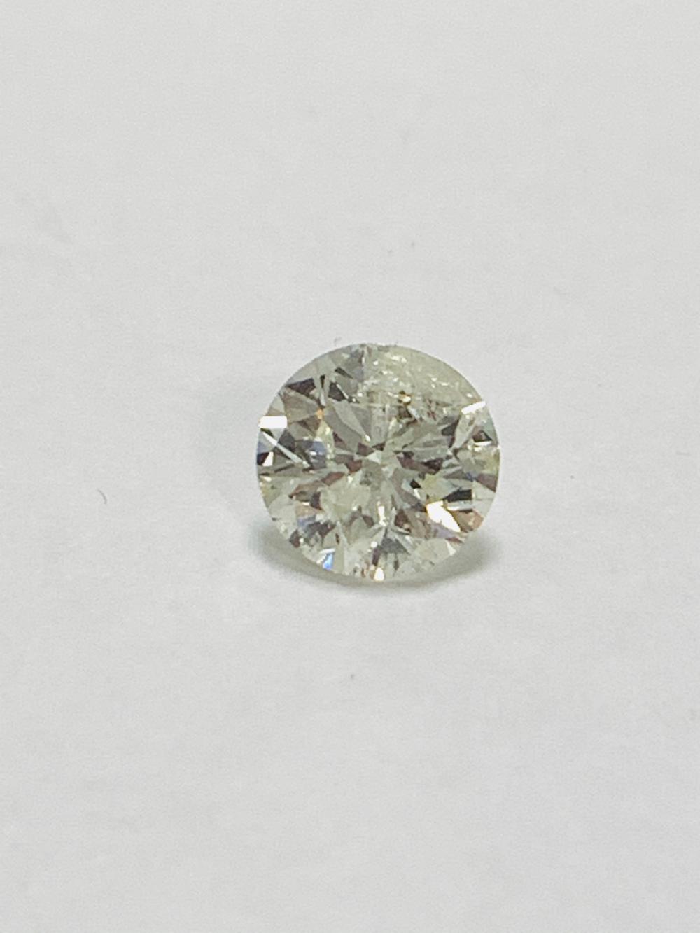 2.02ct round brilliant cut diamond