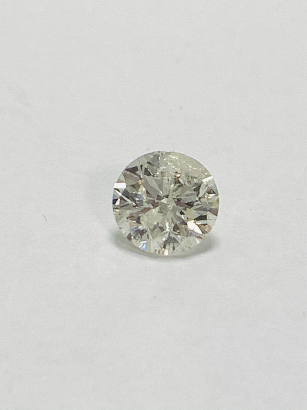 2.02ct round brilliant cut diamond