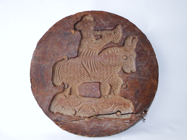 18TH C CARVED GINGERBREAD MOLD