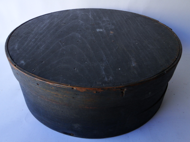 19TH C PAINTED PANTRY BOX