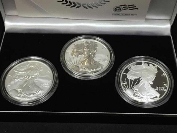 20th Anniversary American Eagle Silver Coin Set