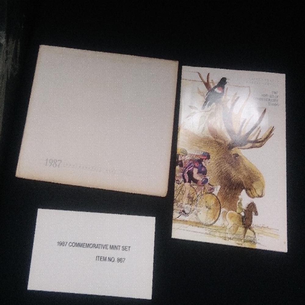 USPS 1987 Commemorative Mint Set - Complete!