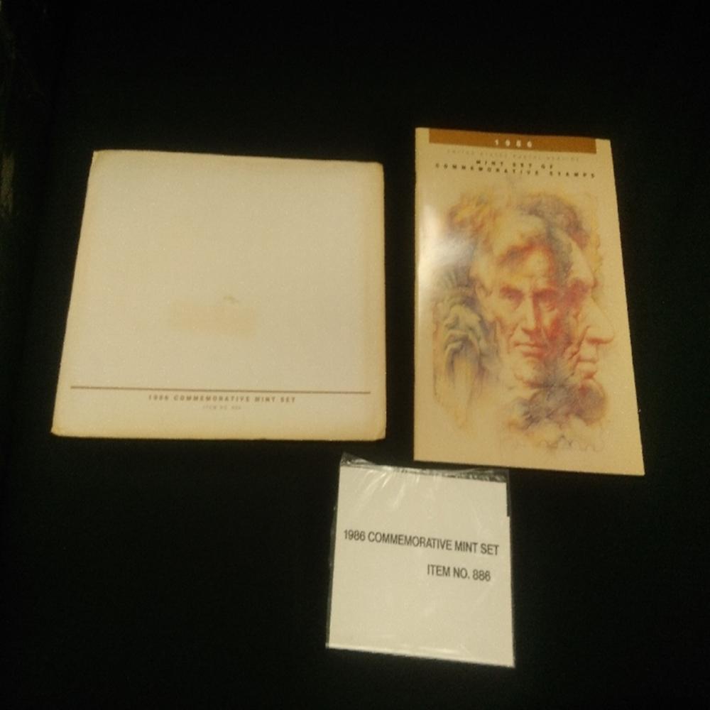USPS 1986 Commemorative Mint Set - Complete!