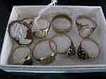 Collection of Eight 9ct Gold Rings