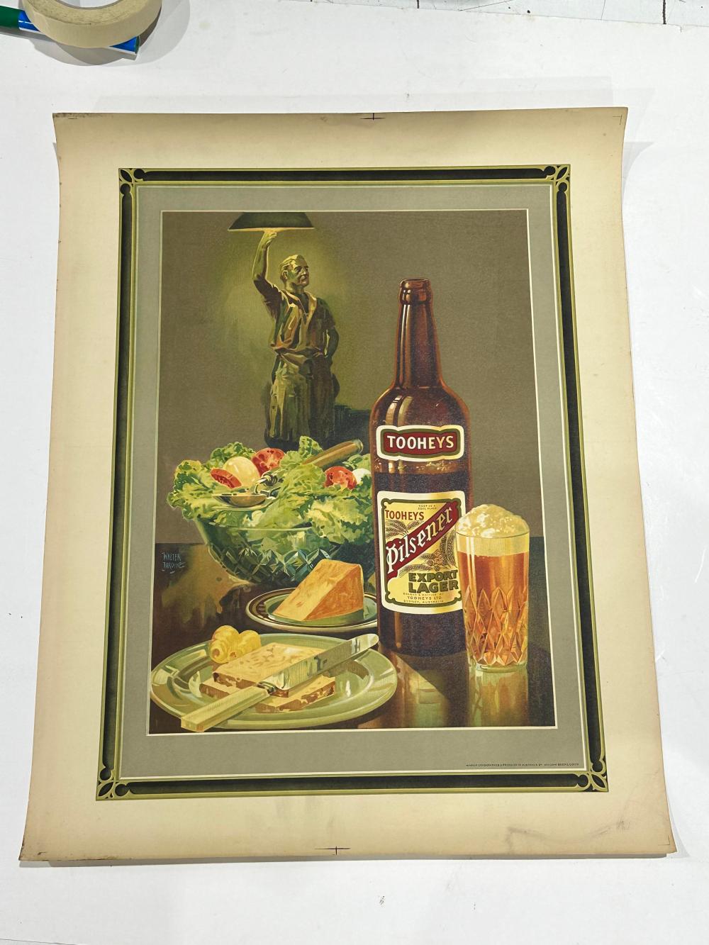 Vintage advertising poster