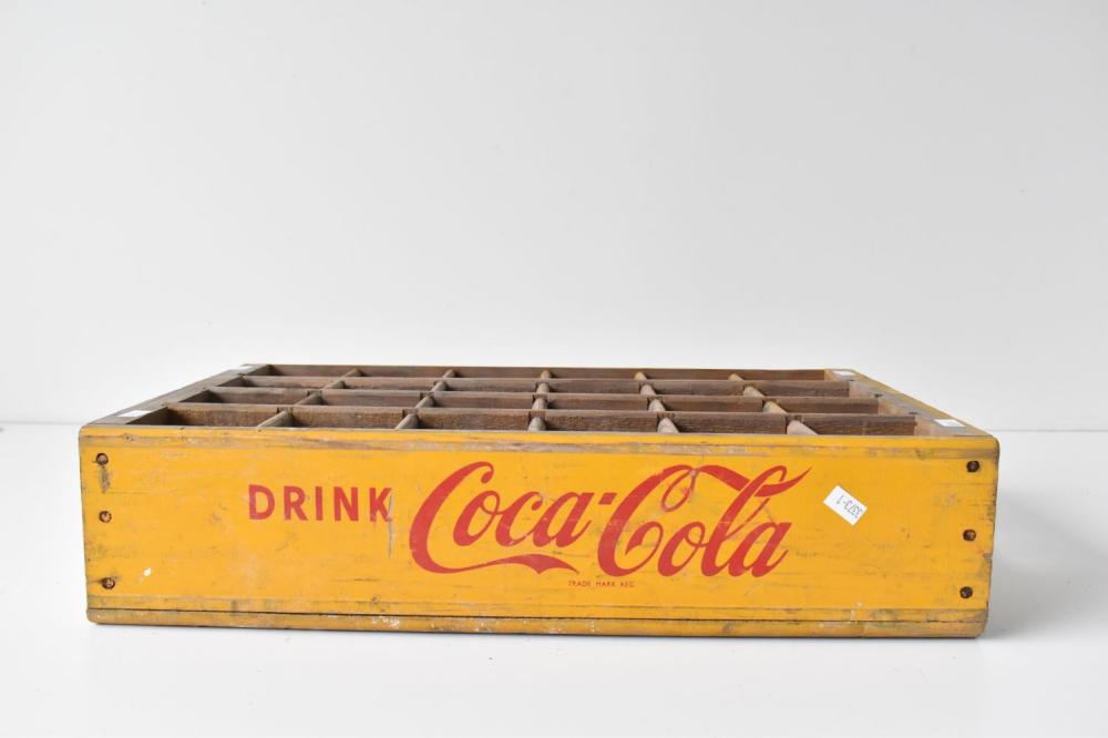 Vintage Original Coca-Cola Bottle Crate