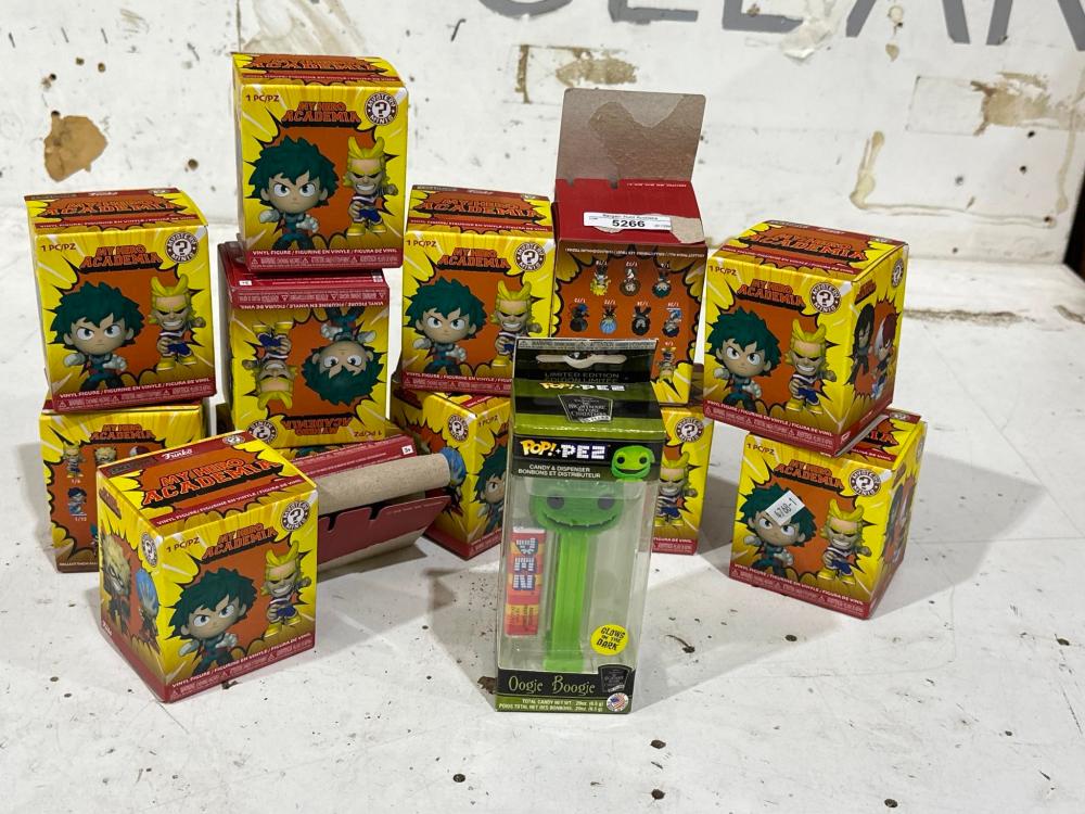 Collection of Boxed Funko My Hero Academia Vinyl Figurines