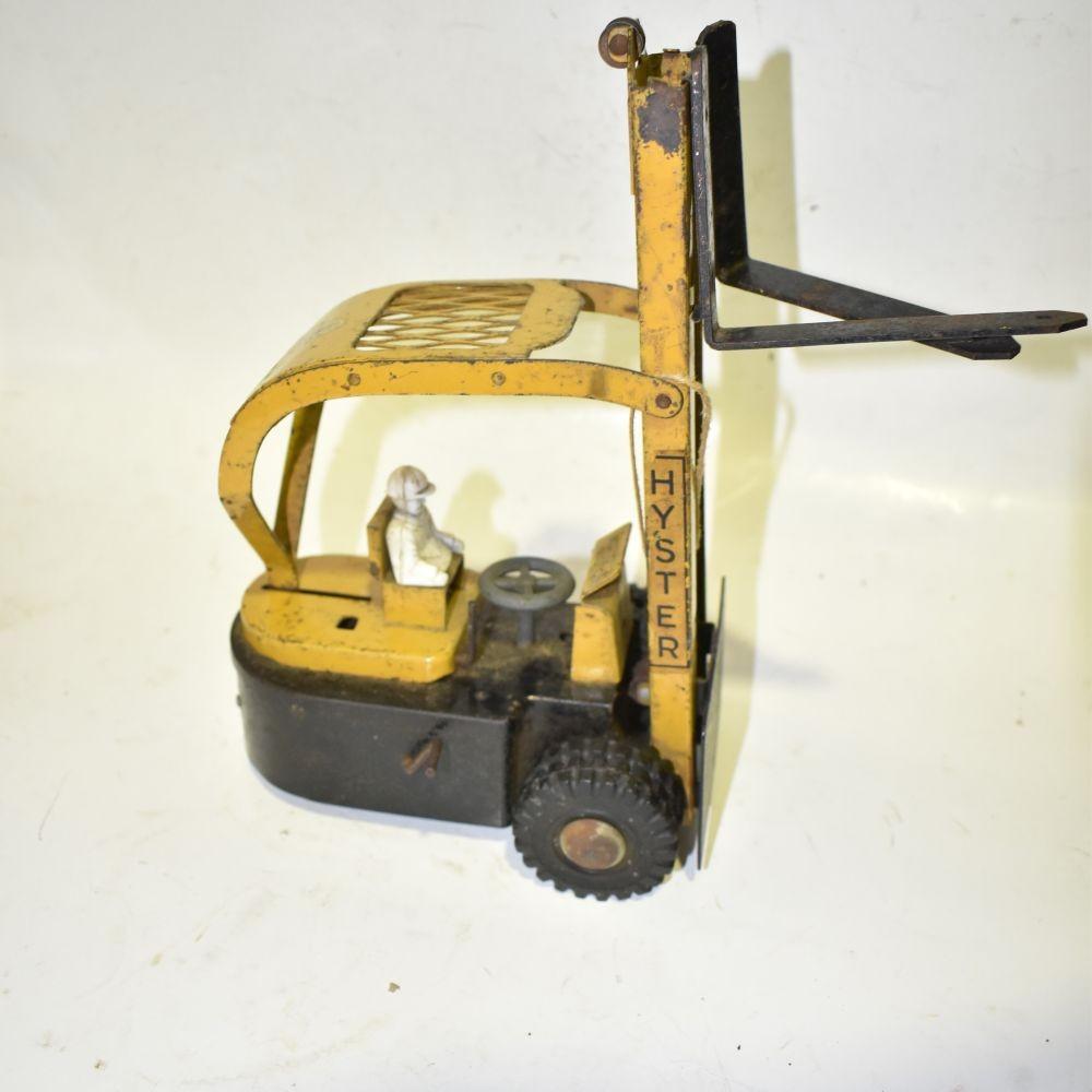 Rare Boomaroo tin hyster forklift