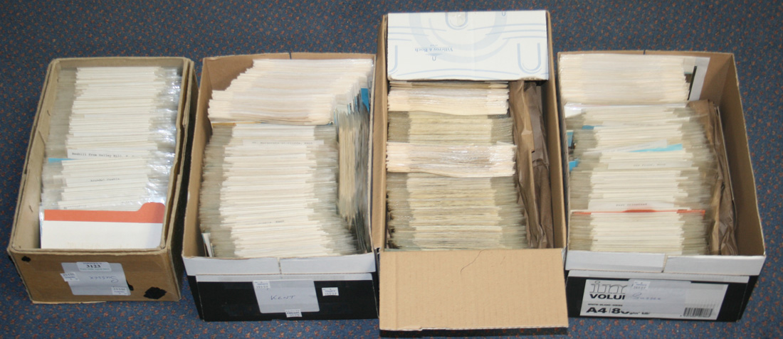 A LARGE COLLECTION OF APPROXIMATELY 2000 POSTCARDS OF SUSSEX