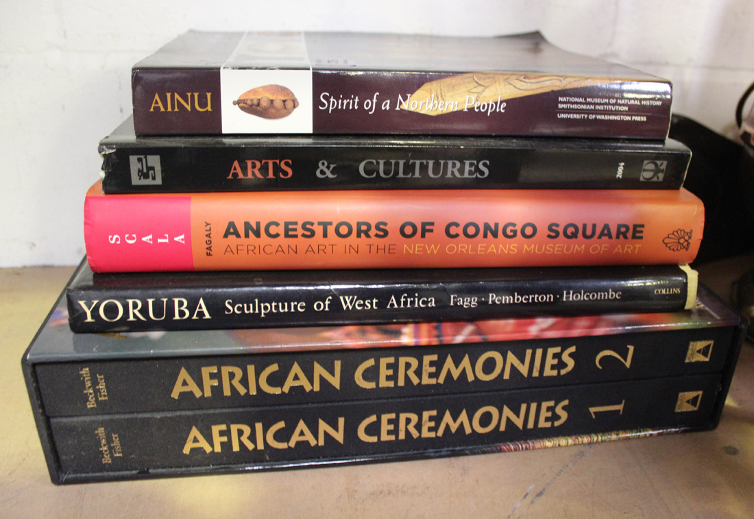 A SMALL GROUP OF REFERENCE BOOKS RELATING TO AFRICAN ART