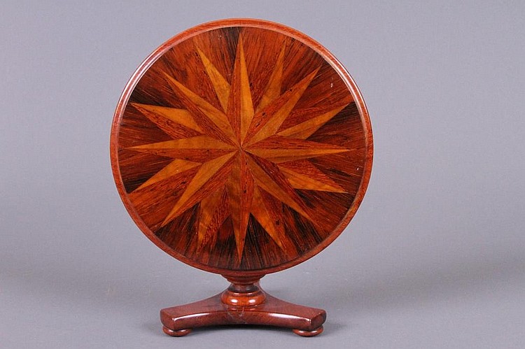 VICTORIAN MINIATURE TILT TOP TABLE