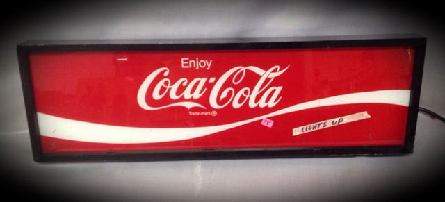 Coca Cola Advertising Sign