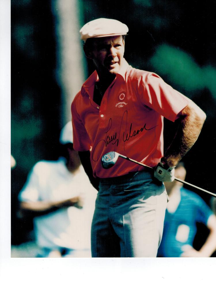 Larry Nelson Hand Signed Photo.....