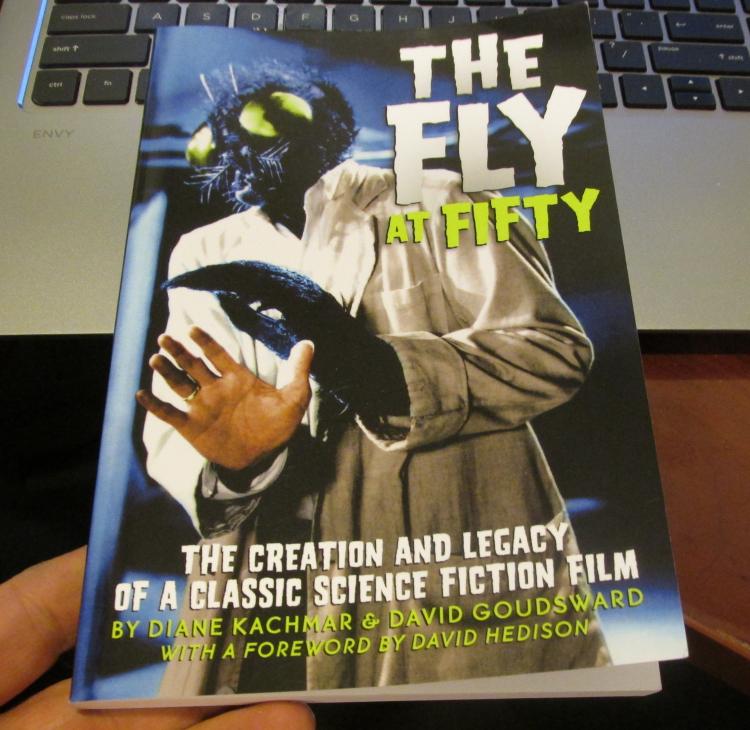 David Hedison Hand signed Book...''The Fly At Fifty''