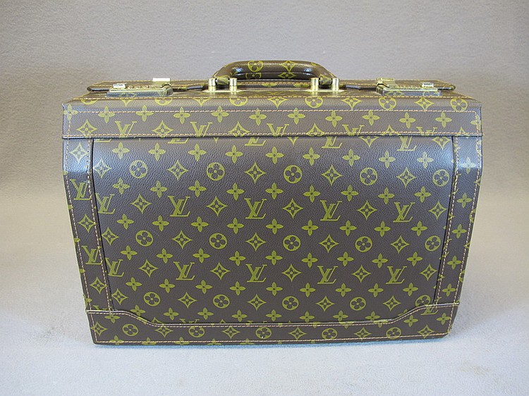 Rare Louis Vuitton monogram canvas suitcase