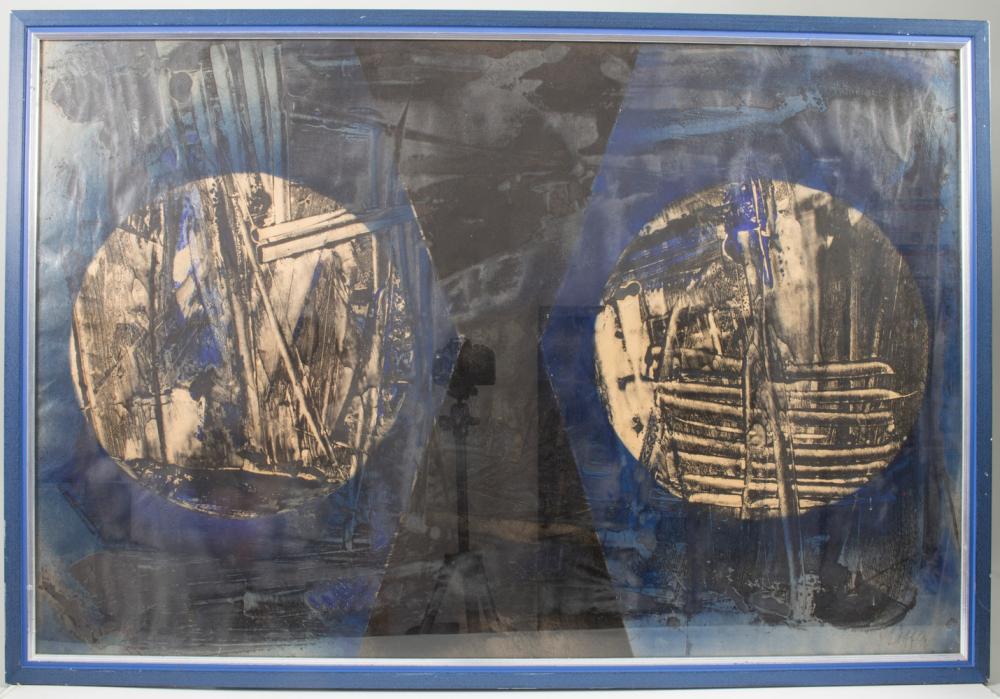 Paul Löffler (1938-1995), 'Abstrakte Komposition' / 'An abstract composition'