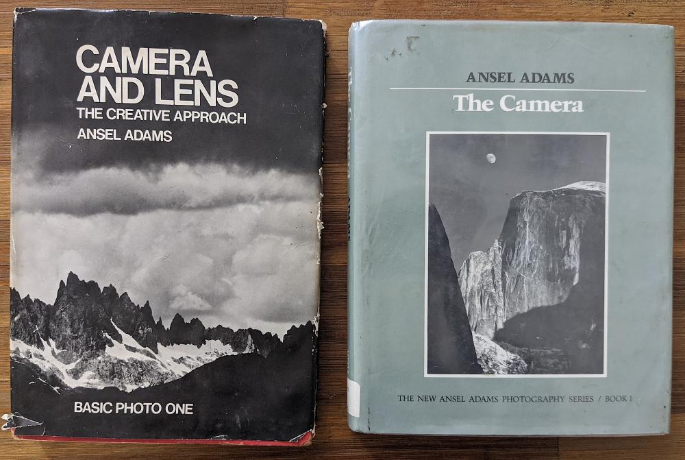 Set 2 Vintage Books ANSEL ADAMS Photography